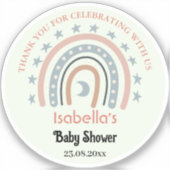 Stickers en vinyle coupé sur mesure pour Baby show (Recto)