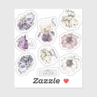 Stickers en vinyle cousu sur mesure de 7,6 x 7,6 c