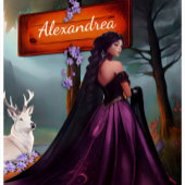 Stickers en vinyle Magique bleu et violet