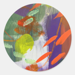 Stickers en zegels in het ontwerp 'Fall is Falling