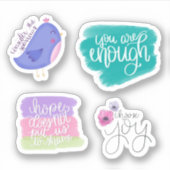 Stickers Encouragement joyeux (Devant)