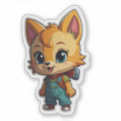 Stickers Enfants mignons pour les projets scolaire (Devant)