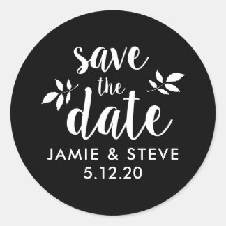 Stickers Enregistrer la date personnalisée