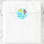 Stickers enseignant/maman Été Soleil et cerf-volan (Sac)