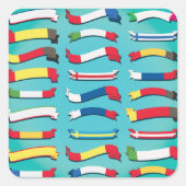 Stickers Ensemble de drapeaux (Devant)