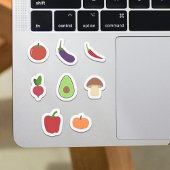 Stickers Ensemble de légumes