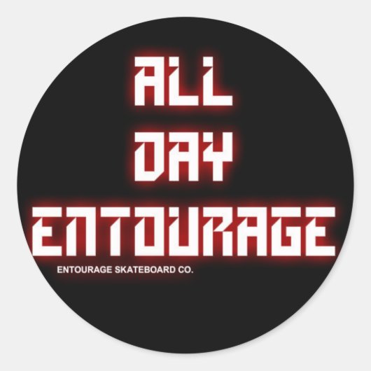 Stickers Entourage - Cercle (Devant)
