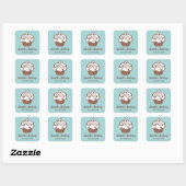 Stickers Entreprise Cupcake personnalisés (Feuille)