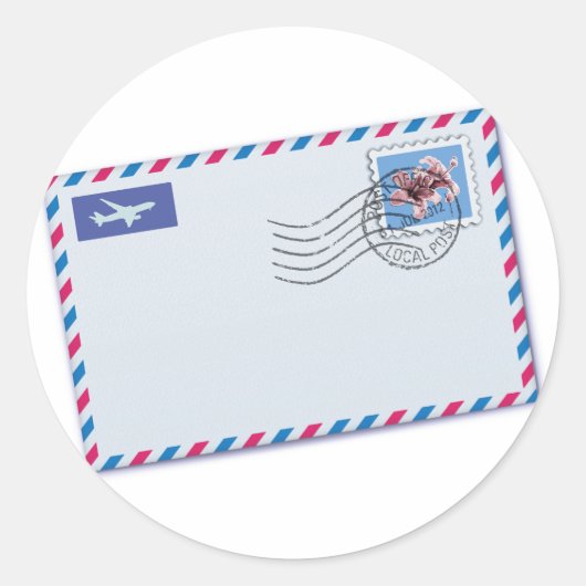 Stickers Enveloppe Airmail (Devant)