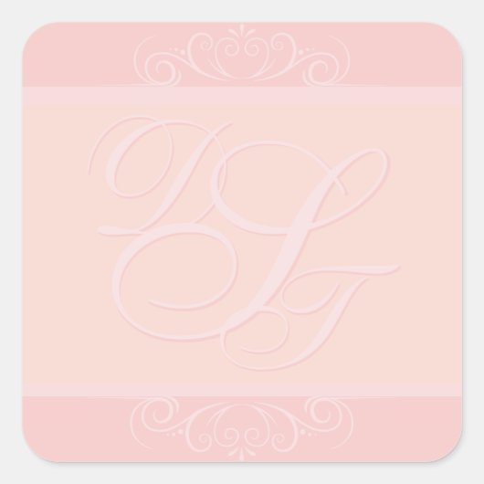 Stickers Enveloppe Blush (Devant)
