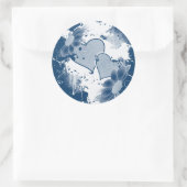 Stickers Enveloppe Coeurs & Fleurs (Sac)