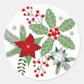 Stickers Enveloppe de charme de vacances (Devant)