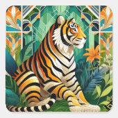 Stickers Enveloppe de tigre (Devant)