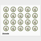 Stickers Enveloppe de vacances (Feuille)