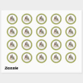 Stickers Enveloppe de vacances (Feuille)