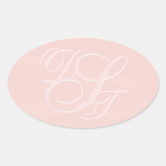 Stickers Enveloppe Initiales de flush (Devant)