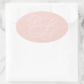 Stickers Enveloppe Initiales de flush (Sac)