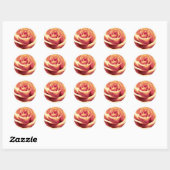Stickers Enveloppe Peach-Orange (Feuille)