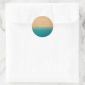 Stickers Enveloppe Plage (Sac)