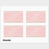 Stickers Enveloppe Rectangle avec pointes (Feuille)