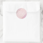 Stickers Enveloppe rond à l'orchidée (Sac)