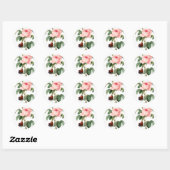 Stickers Enveloppe rose (Feuille)