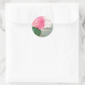 Stickers Enveloppe rose Hydrangea (Sac)