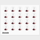 Stickers Enveloppe Stickers Brousse-Bourgogne (Feuille)