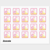 Stickers Enveloppe Stickers Citrus citron (Feuille)