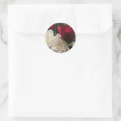 Stickers Enveloppe Stickers Roses Blanches et Roug (Sac)