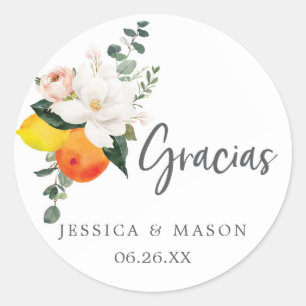 Stickers Espagnol Magnolia Citrus Favoriser