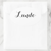 Stickers Esperanto Weekdays - Lundo (lundi) (Sac)