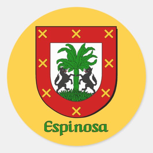 Stickers Espinosa Family Shield (Devant)