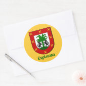 Stickers Espinosa Family Shield (Enveloppe)
