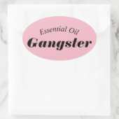 Stickers Essential Oil Gangster (Sac)