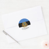 Stickers Estonie ronde ! (Enveloppe)