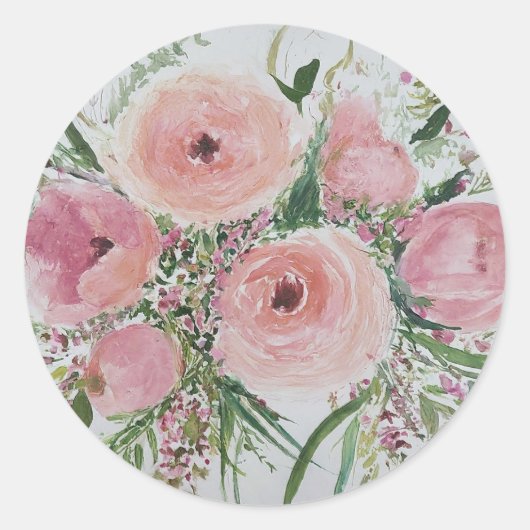 Stickers et Étiquettes floraux (Devant)