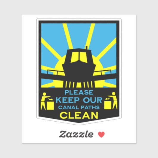 Stickers Et Signes De Bateau Étroite (Feuille)