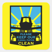 Stickers Et Signes De Bateau Étroite (Devant)