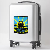 Stickers Et Signes De Bateau Étroite (Sur valise)