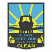 Stickers Et Signes De Bateau Étroite (Devant)