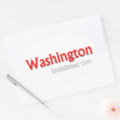 Stickers établis à Washington (Enveloppe)