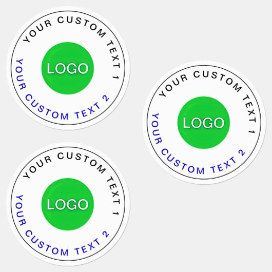 Stickers étanche 30 en vrac | Logo d'entreprise mo (Groupe)