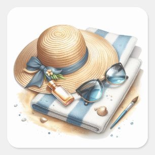 Stickers été amusants