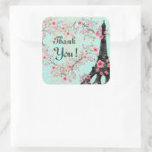 Stickers, etiketten Paris Eiffeltoren (Tas)