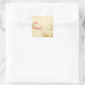 Stickers étiquette cadeau de Noël (Sac)