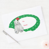 Stickers étiquette cadeau de Noël (Enveloppe)