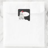 Stickers étiquette cadeau de Noël (Sac)