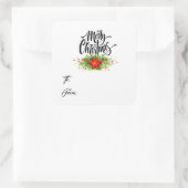 Stickers étiquette cadeau de Noël (Sac)