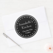 Stickers étiquette-cadeau de plateau-calque person (Enveloppe)